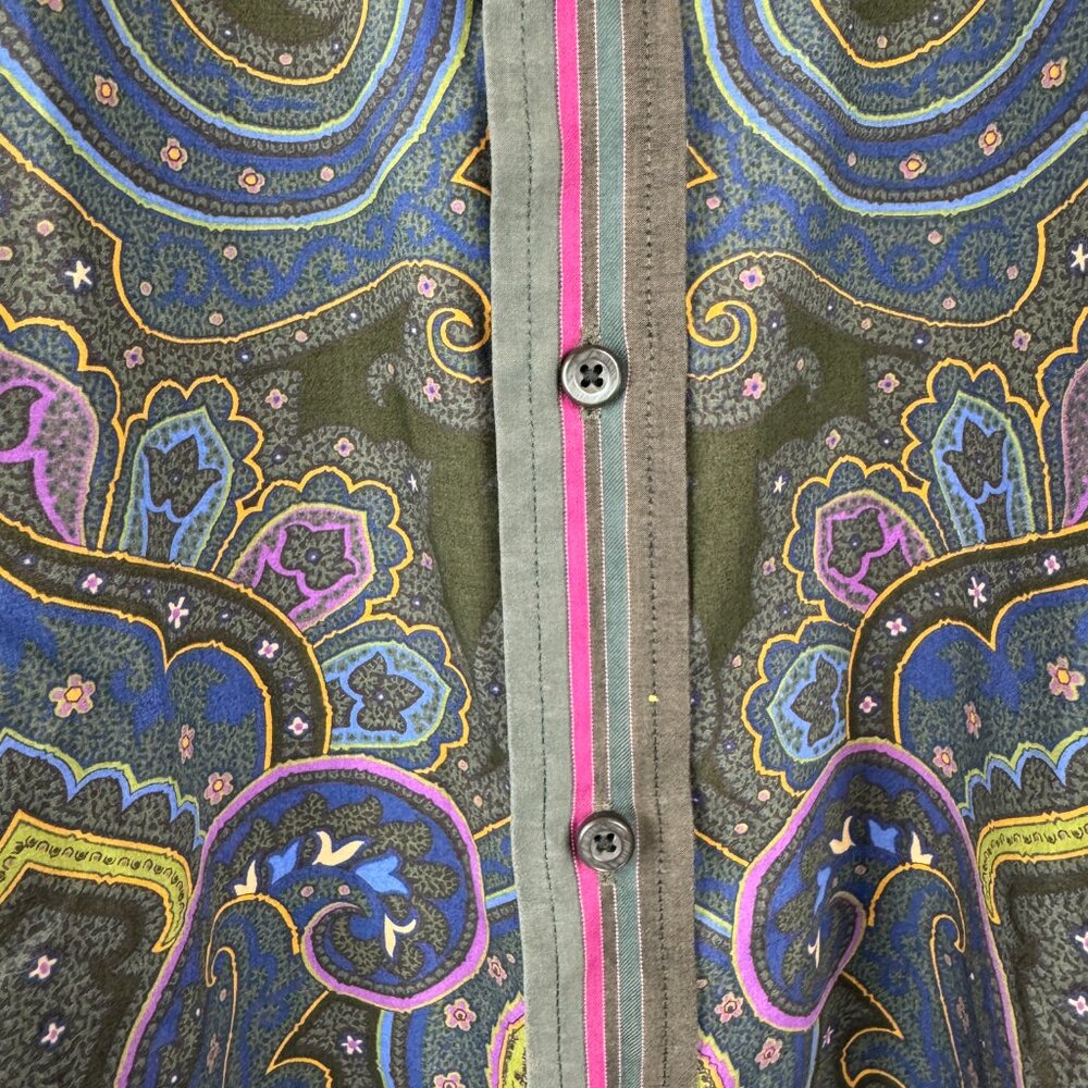 Robert Graham :Patterned Button Down Size Large - image 6